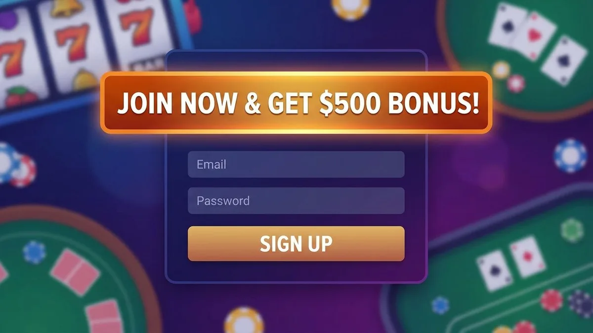 Sign Up With Bonus